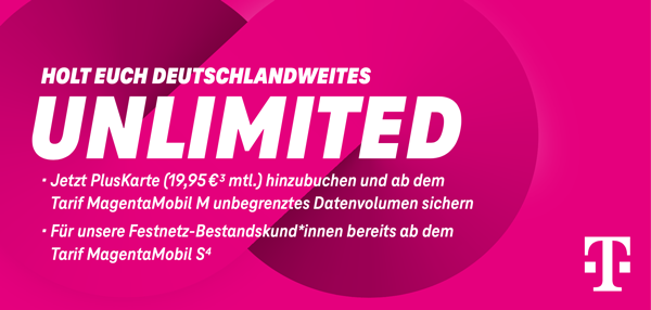 Monatsangebot: Unlimited, Details siehe Fußnote unten
