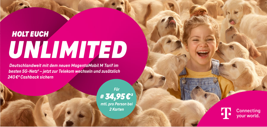 Monatsangebot: Unlimited, Details siehe Fußnote unten
