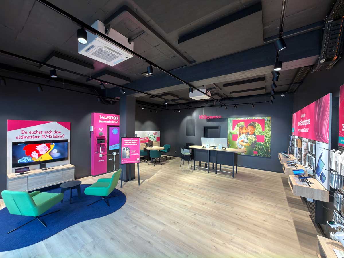 Innenansicht der Filiale in Reichelsheim